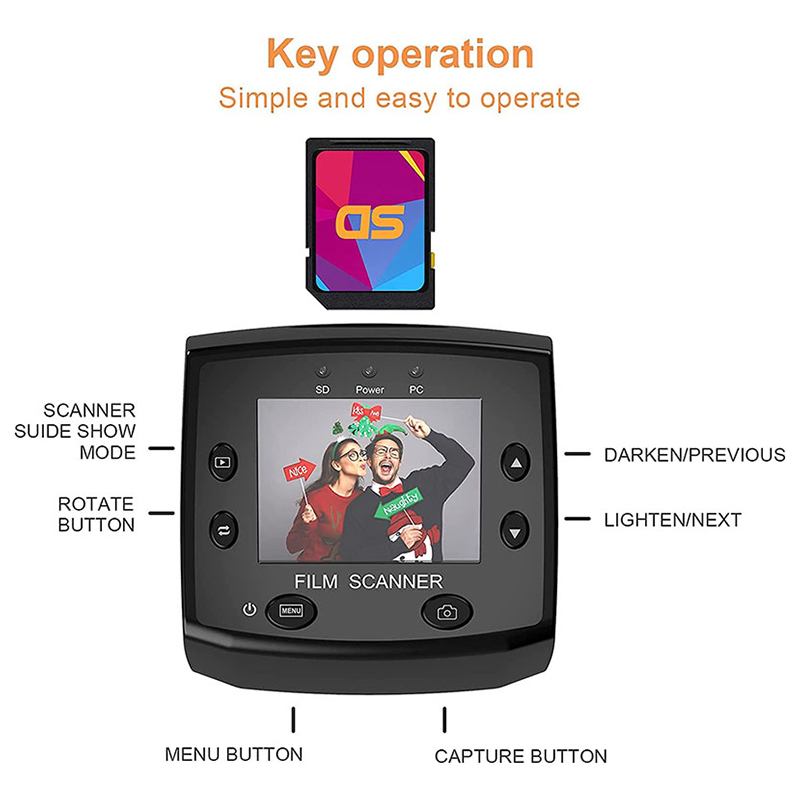 Standalone Slide & Film Scanner 