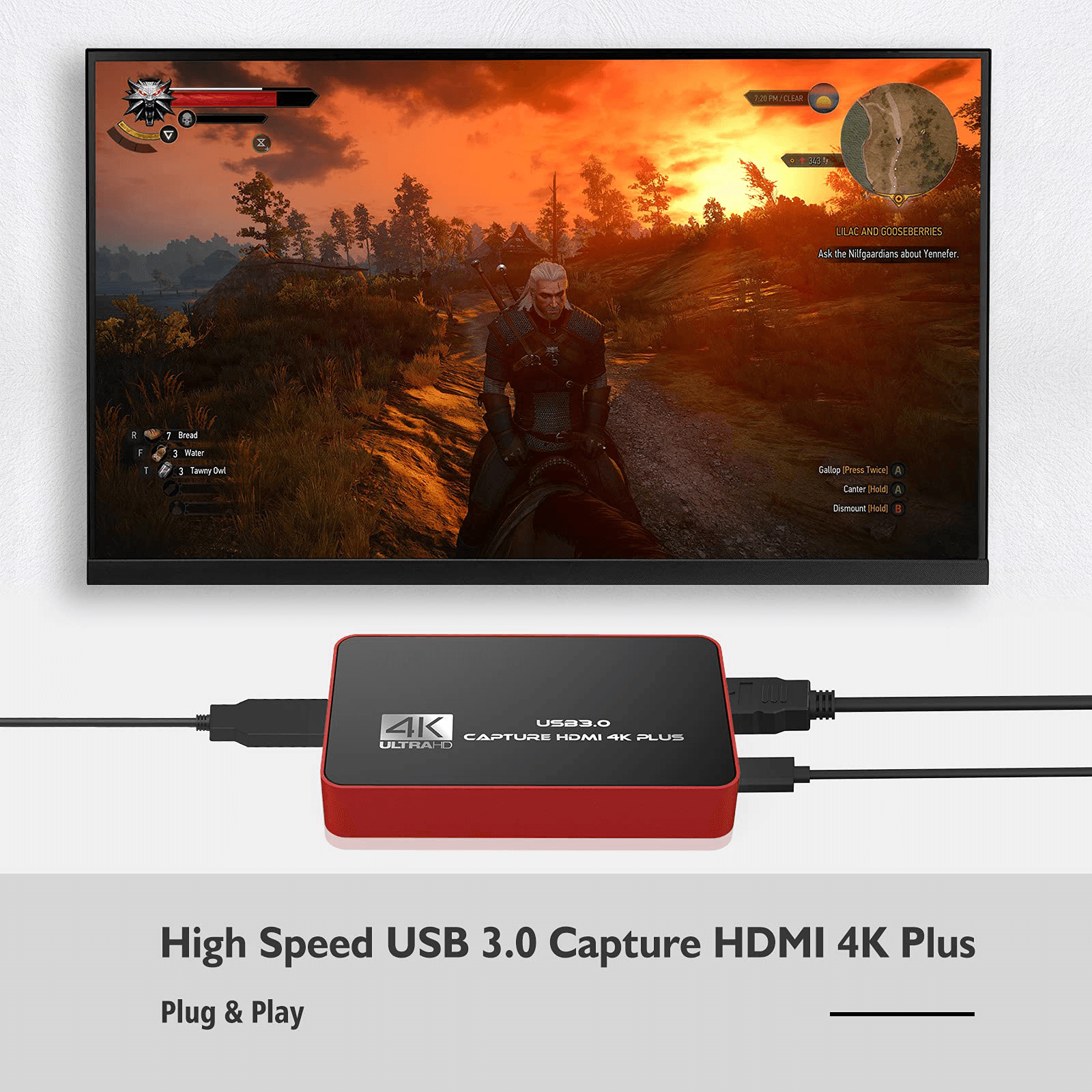 USB 3.0 Capture Card 4K Plus