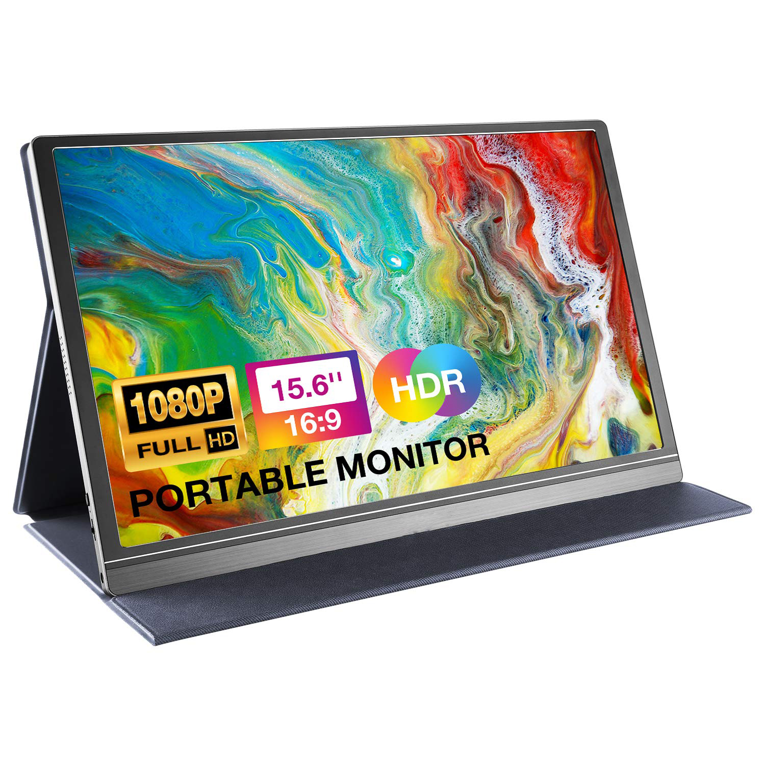 Portable Monitor 15.6inch 1080P FHD USB-C